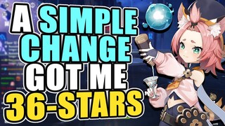 THIS ONE CHANGE HELPED ME GET 36-STARS... | Genshin Impact