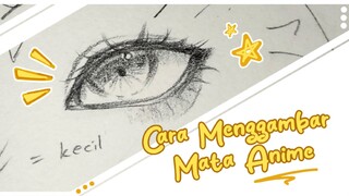 Cara Menggambar Mata Dengan Mudah Dan Simpel