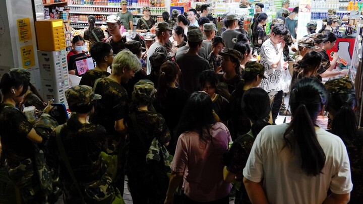 【延时摄影】厦门大学军训下训现状