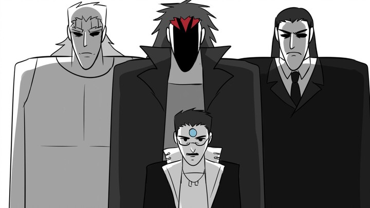 [Sea Tiger/Original Four] Four strong men share one bed (Volume caution)