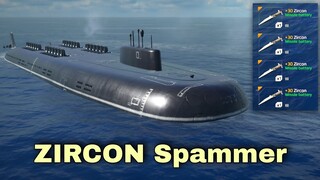 ZIRCON missile Spamming | Modern Warships