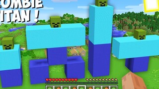วิธีที่ดีที่สุดที่จะวางไข่ยักษ์ซอมบี้ไททันใน Minecraft คืออะไร ใหม่ ซอมบี้ !