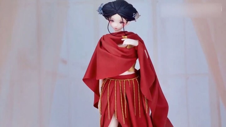 CHEN QIANQIAN Làm bằng đất sét | Sự lãng mạn của nhân vật Tiger và Rose