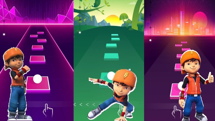 Lagu Boboiboy | Versi Boboiboy Tiles Hop Music Game