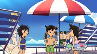 Kudo Shinichi's excellent recommendation, Shuichi single-handedly introduced two little fans to the 