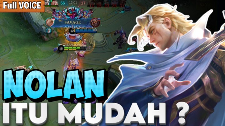 NOLAN ITU MUDAH?. MLBB