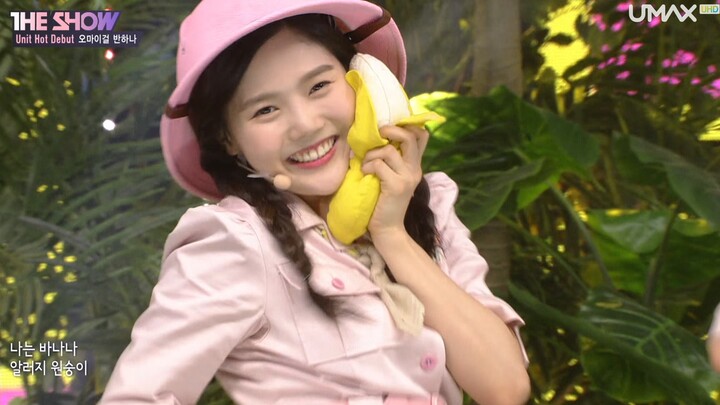 【4K LIVE】Oh My Girl BANHANA – Banana Allergy Monkey (180403 UMAX UHD The Show)