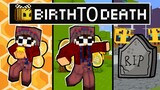 BIRTH to DEATH of a BABY BEE in Minecraft! (Tagalog)