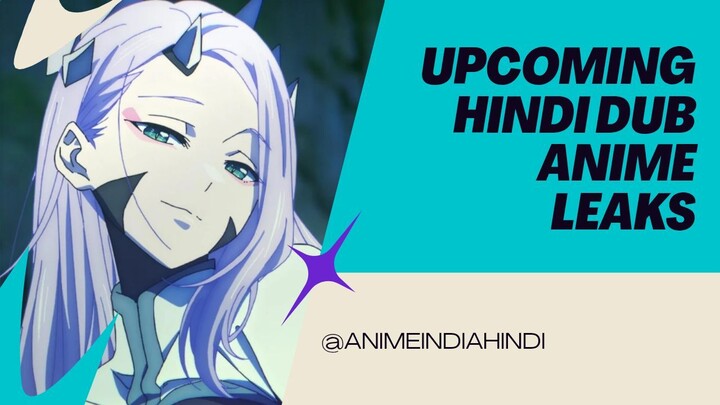 Official Dubbed Anime [HINDI] Anime Hindi Main