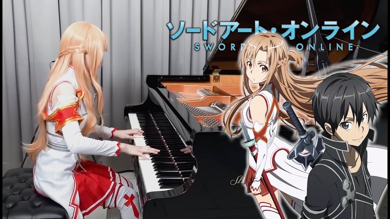 Sword Art Online Op1 Lisa Crossing Field Ru S Piano Cover Bilibili