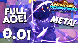 New Shiny Evolved Bear King Unlocked Is INSANELY Good In Anime Defenders Update 1!