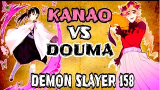 Demon slayer chapter 158 - Douma vs kanao | kidd sensei tv