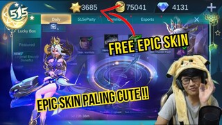 CARA RAHSIA INI DAPAT BERI SKIN EPIC PERCUMA !! LUCKY BOX SELENA THUNDER FLASH MLBB !!