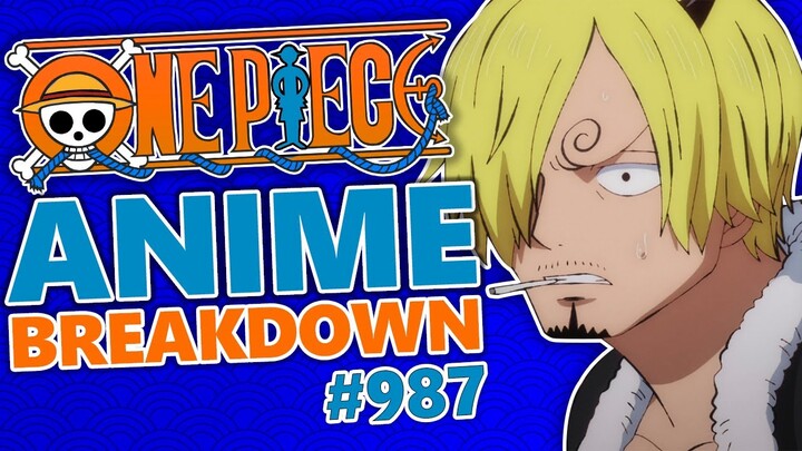 Sanji's INSTINCT? One Piece Episode 987 BREAKDOWN