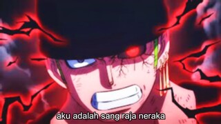 One Piece eps 1060 - ( KEBANGKITAN HOUSHOKU HAKI ZORO ) one piece terbaru - pertarungan zoro vs king