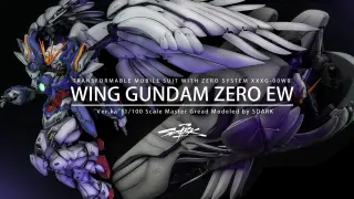 【SDARK】Bandai MG Flying Wing Zero EW Ver.Ka + Transporter is restored! [New Mobile Suit Gundam W: En