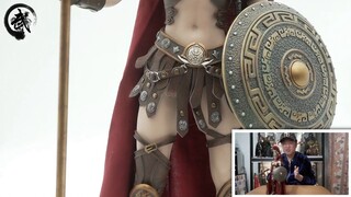 First release on the Internet! I am Sparta! TBLeague Sparta Female Commander C model unboxing sharin