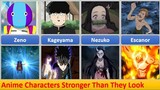 Anime Characters Who Are Way Stronger Than They Look
