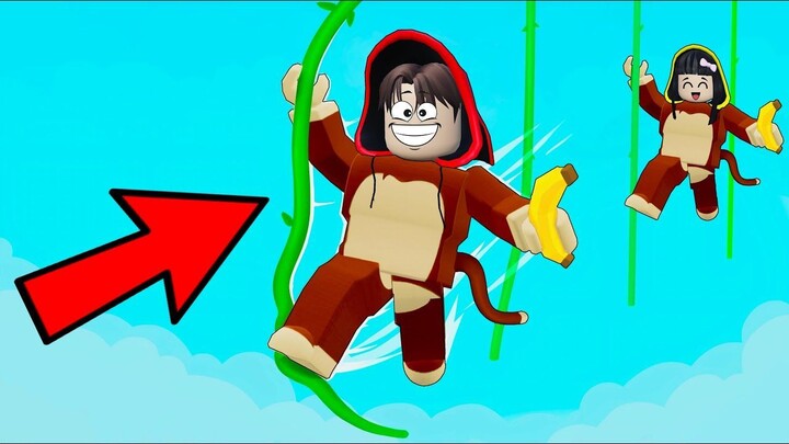 Yuta Mio Dan Baby Celine Jadi Hewan Pengumpul Pisang  ROBLOX