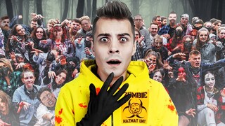 1 CZŁOWIEK VS 100 ZOMBIE ☠️