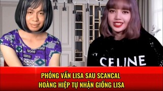 LISA (Blackpink) lên tiếng về việc Hoàng Hiệp tự nhậm giống mình