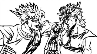 ภาพถ่ายวาดด้วยมือ 399 ภาพเพื่อฟื้นฟูกระแสการต่อสู้ของ Jojo (ไม่ใช่เวอร์ชันเต็ม)