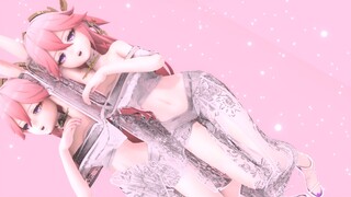 【4K/60帧/布料解算】玉足绑带高跟鞋，容光凄美啊