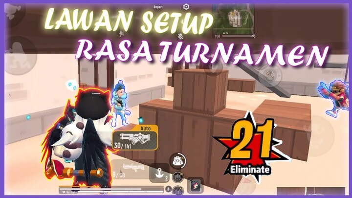 21KILL!! LAWAN MODE TURNAMEN GABISA GERAK KEMANA-MANA !! - Sausage Man Indonesia