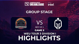 Game 2: Gaimin Gladiators vs goonsquad (aQua vs dyrachYO | BO3) DPC EEU 2022 Tour 3: Division I