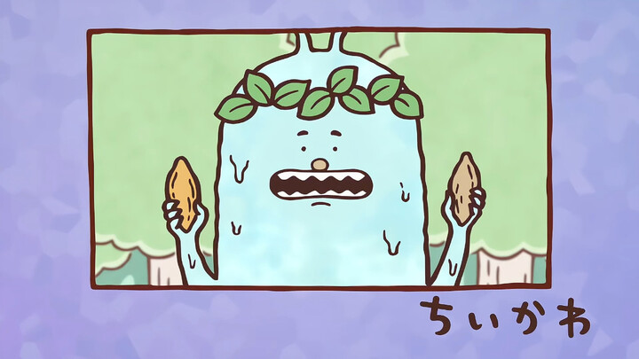 【Audio asli】Chiikawa subtitle Indonesia Episode 374 “Kecokelatan/Kue ubi jalar kering”