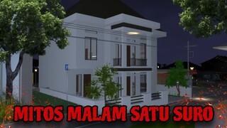 MITOS MALAM SATU SURO || HORROR MOVIE SAKURA SCHOOL SIMULATOR