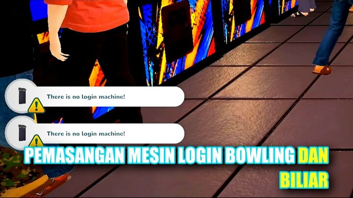 Pemasangan Mesin Login Bowling dan Biliar