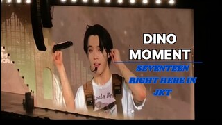 Dino Moment Seventeen Right Here in JKT