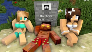 Monster School_ RIP Herobrine - Scary Minecraft Animation