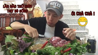 MÓN ĂN KINH DỊ : THỬ THÁCH "ĂN THỊT SỐNG" ! THEO KIÊU THÁI LAN VÀ CÁI KẾT ...