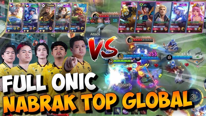 GIMANA JADINYA KALO FULL ONIC KETEMU PARA TOP GLOBAL?!