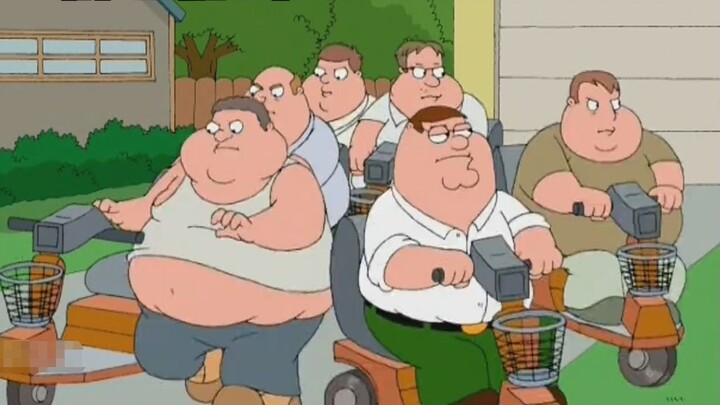 Pete founded the Fat Man's Association and provided each member with a tram