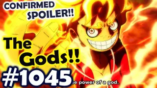 One Piece 1045: Sun God Luffy and The 3 Other Gods!?