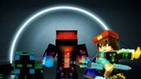 New Minecaft Song ♬ INFINITE Night Z Lost Within Song  (Minecraft Fight Animation)
