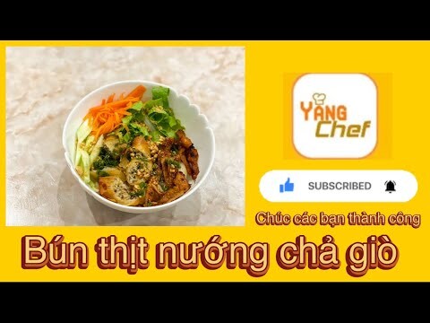 Bún thịt nướng chả giò  | đơn giản dễ làm mà lại siêu  ngon luôn | món ngon sài gòn | #17