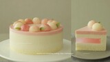 Peach mousse cake Recipe by Cooking tree 쿠킹트리