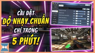 CALL OF DUTY MOBILE VN | HƯỚNG DẪN CÀI ĐẶT ĐỘ NHẠY PHÙ HỢP NHÂT CHỈ TRONG 5 PHÚT | Zieng Gaming