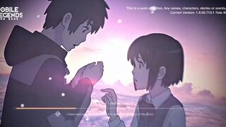 Your name | MLBB loading screen