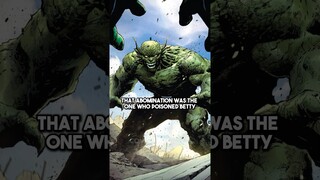 Hulk Poisoned Betty Ross with Gamma Radiation?