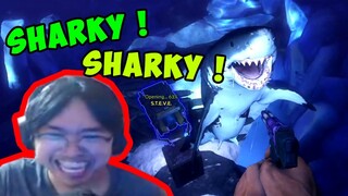 SALMUNAN WITH SHARKY SHARKY