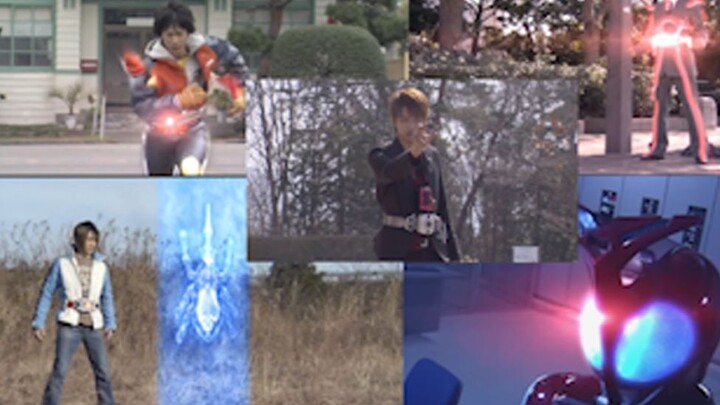 [Edit] Kamen Rider Decade Parallel World Main Rider Transformation Collection