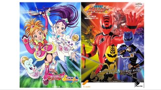 Futari wa Precure Splash Star X Juken Sentai Gekiranger Opening