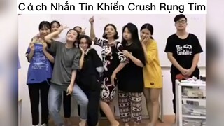 Câch nhắn tin khiến Crush rụng tim