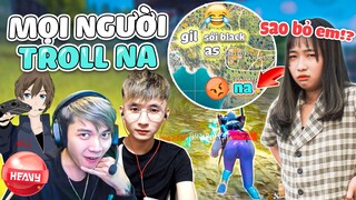 [FREE FIRE] NA TỨC PHÁT KHÓC KHI BỊ ĐỒNG ĐỘI TROLL LÚC ĐANG LEO RANK  | HEAVY NA GÂY MÊ