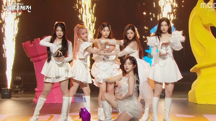 【4K 60fps】NMIXX - DICE (221231 MBC UHD Gayo Daejejeon)